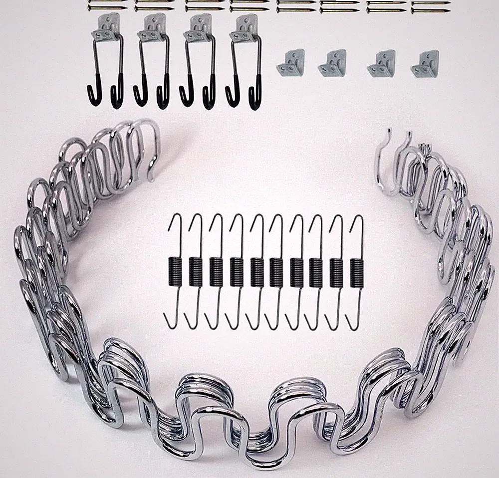 Kaupuar 21" Sofa Upholstery Spring Replacement Kit for Repair Couch Recliner Par